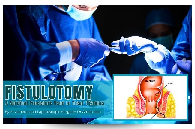 Fistulotomy Surgery for Fistula by Dr Amita Jain